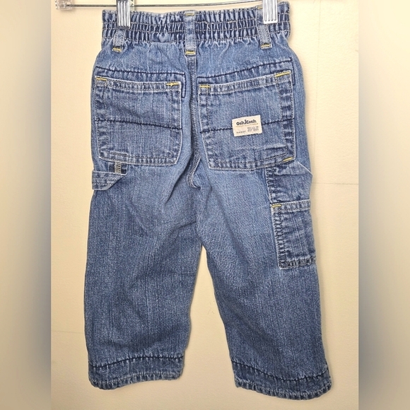 Vintage Toddler Boy's OshKosh B'Gosh Carpenter Jeans, Size 3T - Picture 2 of 5
